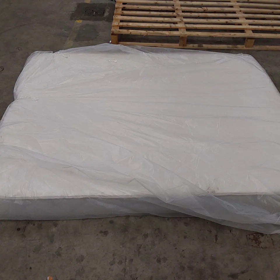 QUALITY BAGGED ASPIRE 5FT KING SIZE DUAL LAYER 600 HYBRID MATTRESS WITH BREATHABLE COOLING FABRIC