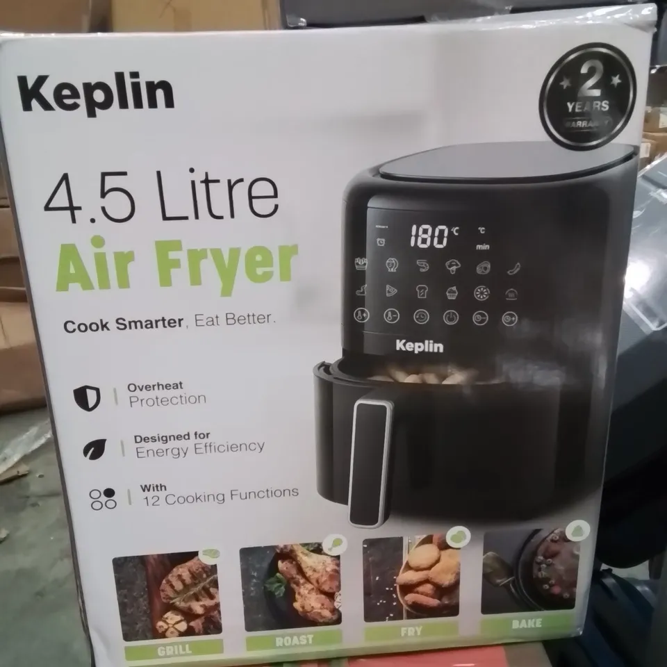 BOXED KEPLIN 4.5L AIR FRYER