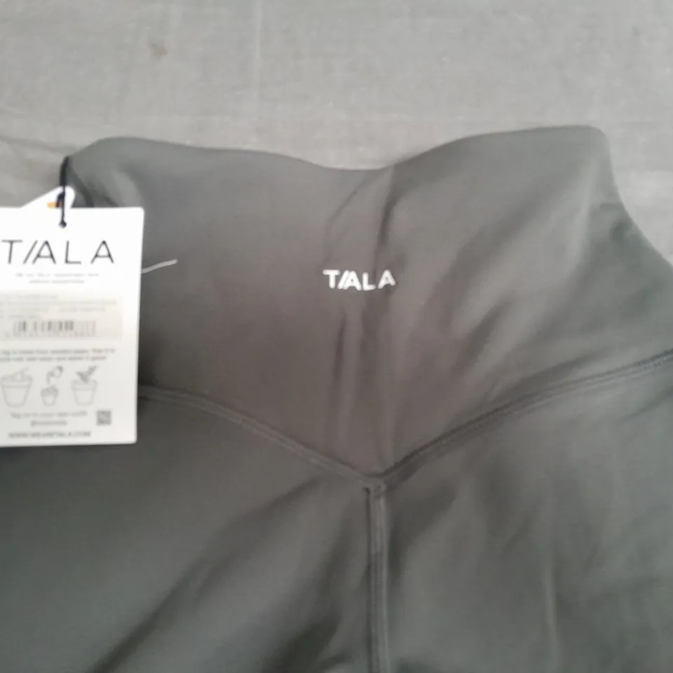 TALA DAYFLEX HIGH WAISTED STRAIGHT LEG YOGA PANTS IN DARK OLIVE - EXTRA SMALL