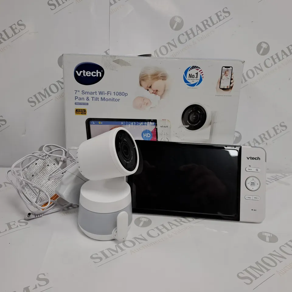 BOXED VTECH SMART WI-FI PAN AND TILT MONITOR 7-INCH 1080P RM7767HD