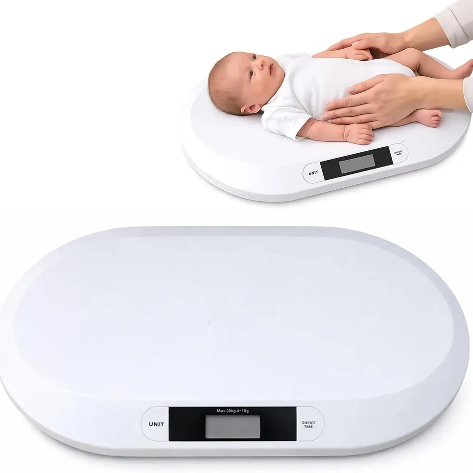 BOXED OYPLA DIGITAL ELECTRONIC 20KG WEIGHING BATHROOM SCALES 