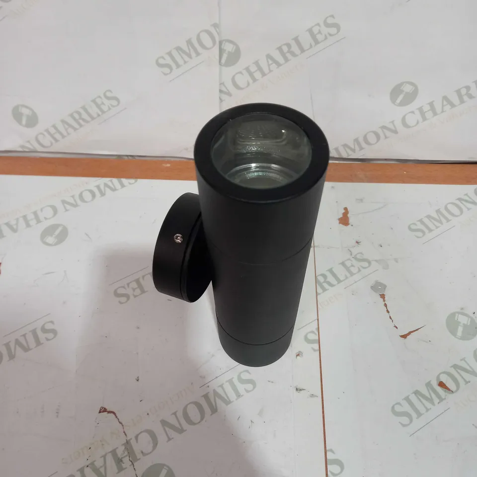 dar Ortega led 2lt wall light - black