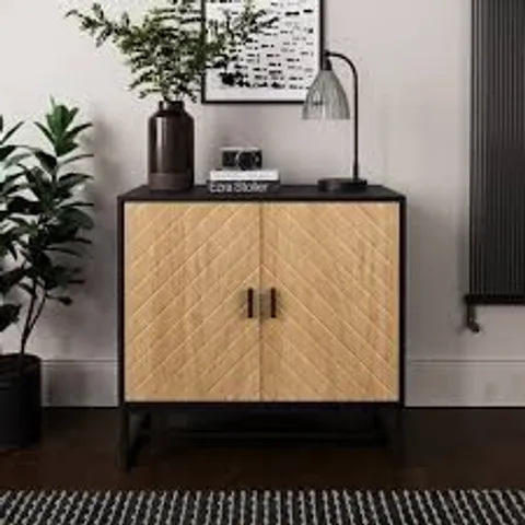 BOXED NIXON 2 DOOR SIDEBOARD (1 BOX)