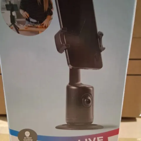 THREE BRAND NEW BOXED TECH MOTION TRACKERS WITH TRIPOD STANDS