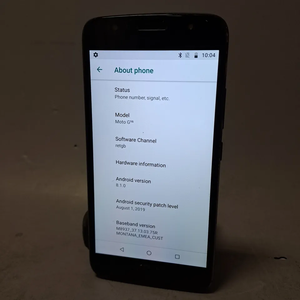 MOTOROLA MOTO G5S