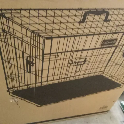 BOXED FURDREAMS 42INCH DOG CAGE
