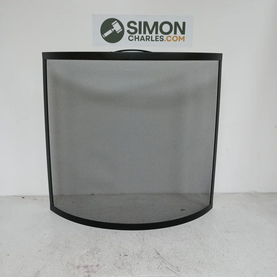 METAL FIRE SAFETY SURROUND IN BLACK