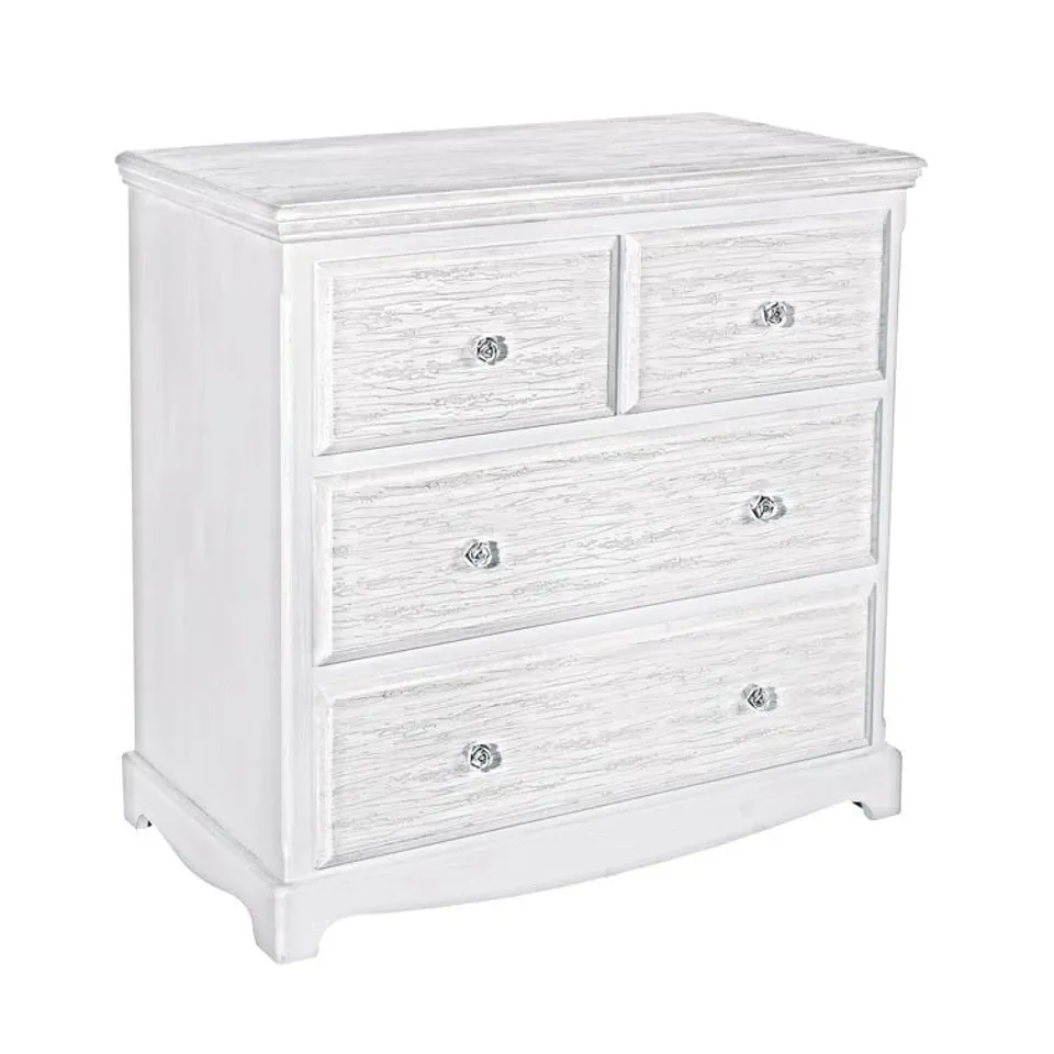 BOXED AYLAA 4-DRAWER CHEST OF DRAWERS (1 BOX)