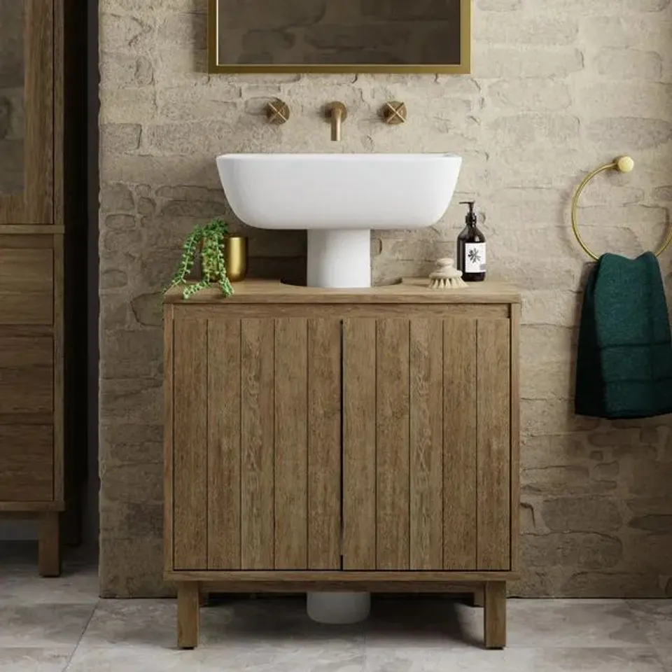 BOXED HUMPHREY UNDERSINK UNIT MANGO WOOD EFFECT