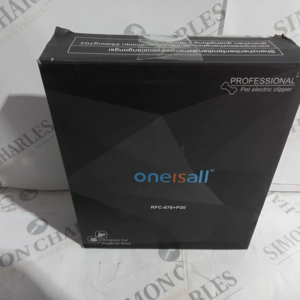 BOXED ONEISALL PROFESSIONAL PET ELECTRIC CLIPPERS