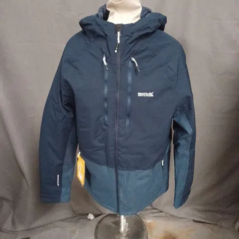 REGATTA GREAT OUTDOORS HIGHTON ISOTEX STRETCH 3 JACKET IN NAVY MULTI SIZE M