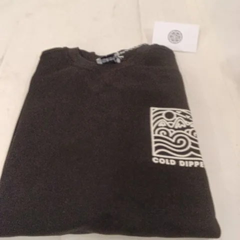BOX TO CONTAIN BRASS MONKEY SWEATS - BLACK SIZE XL APPROXIMATELY 9