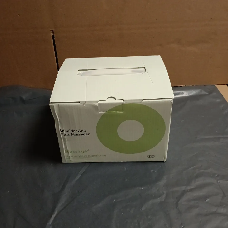 SHOULDER AND NECK MASSAGER, NEW SENSORY EXPERIENCE BOXED
