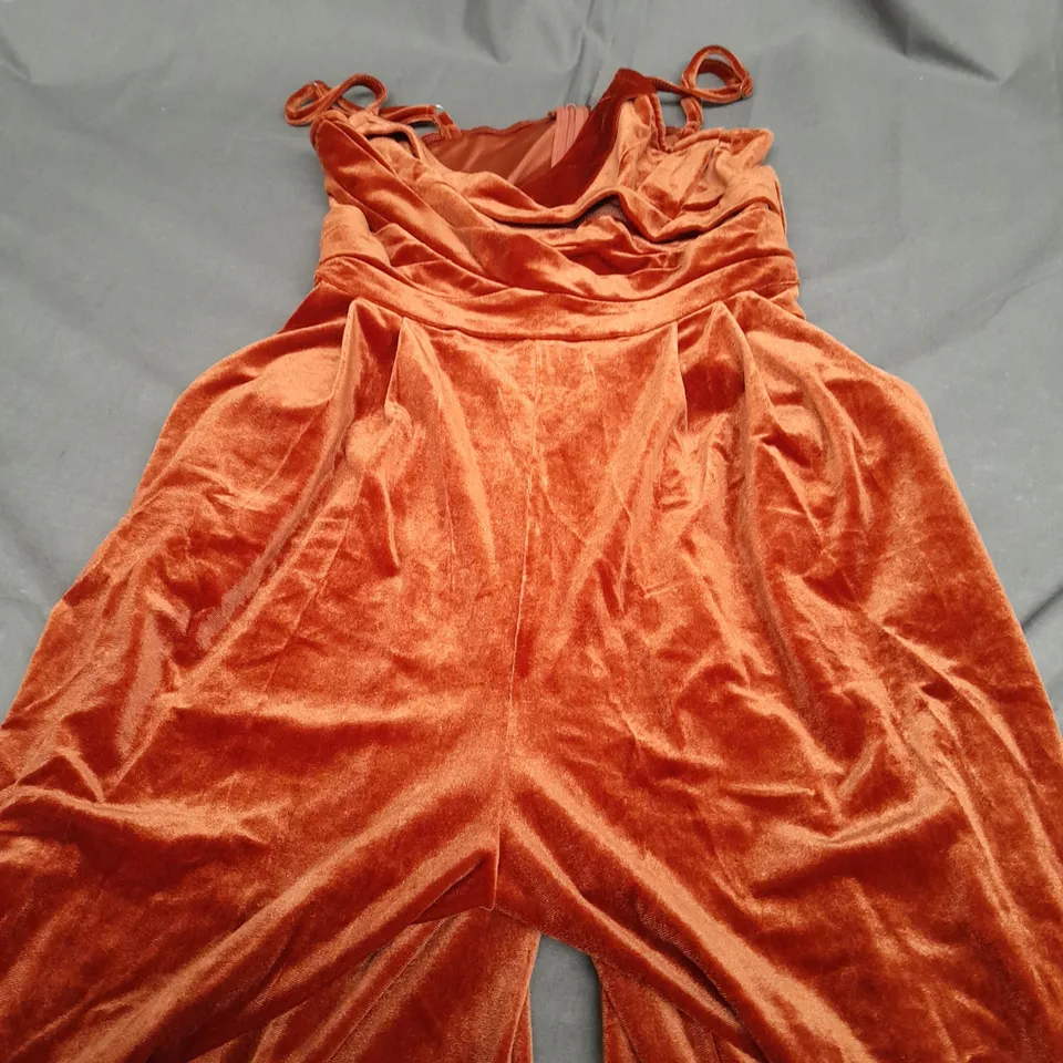 CIDER BRONZE JUMPSUIT - MEDIUM
