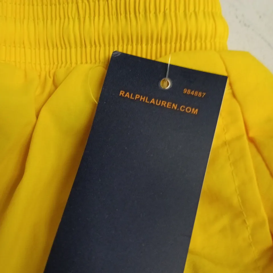 RALPH LAUREN YELLOW MEN'S SHORTS – SIZE M