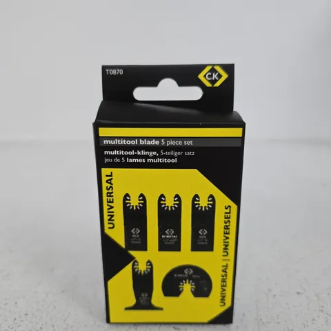 UNIVERSAL MULTITOOL BLADE SET – 5 PIECES