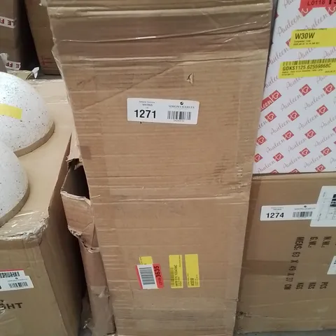 BOXED COT BED WITH MATTRESS 