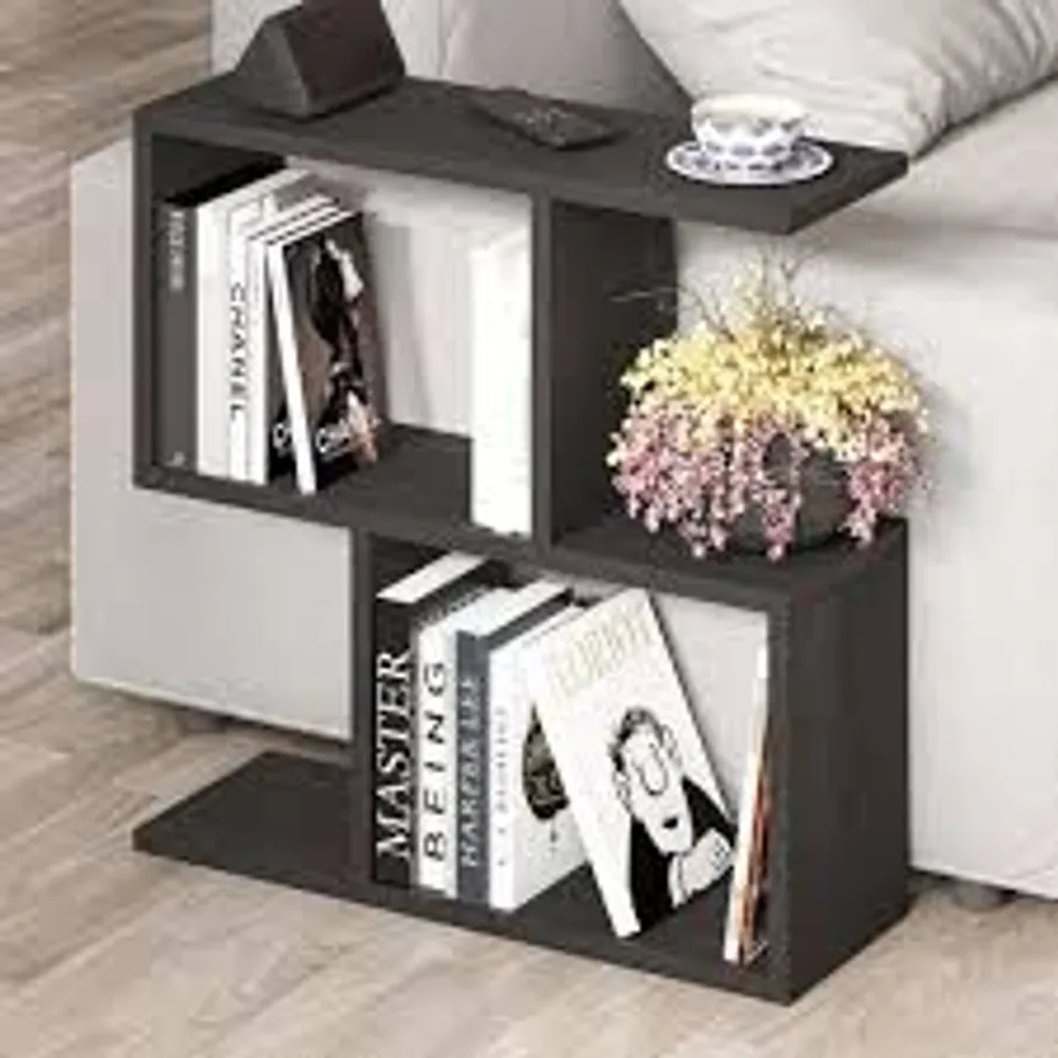 BOXED HOMEMANIA COFFEE TABLE - BLACK WOOD