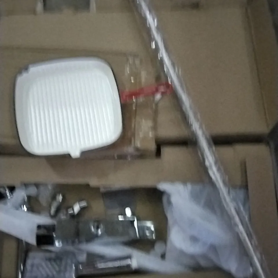 PALLET OF ASSORTED PRODUCTS TO INCLUDE; PORTAWASH PLUS PORTABLE TWIN TUB WASHING MACHINE, GREEN GLOBE GRILL PAN AND SHOWER