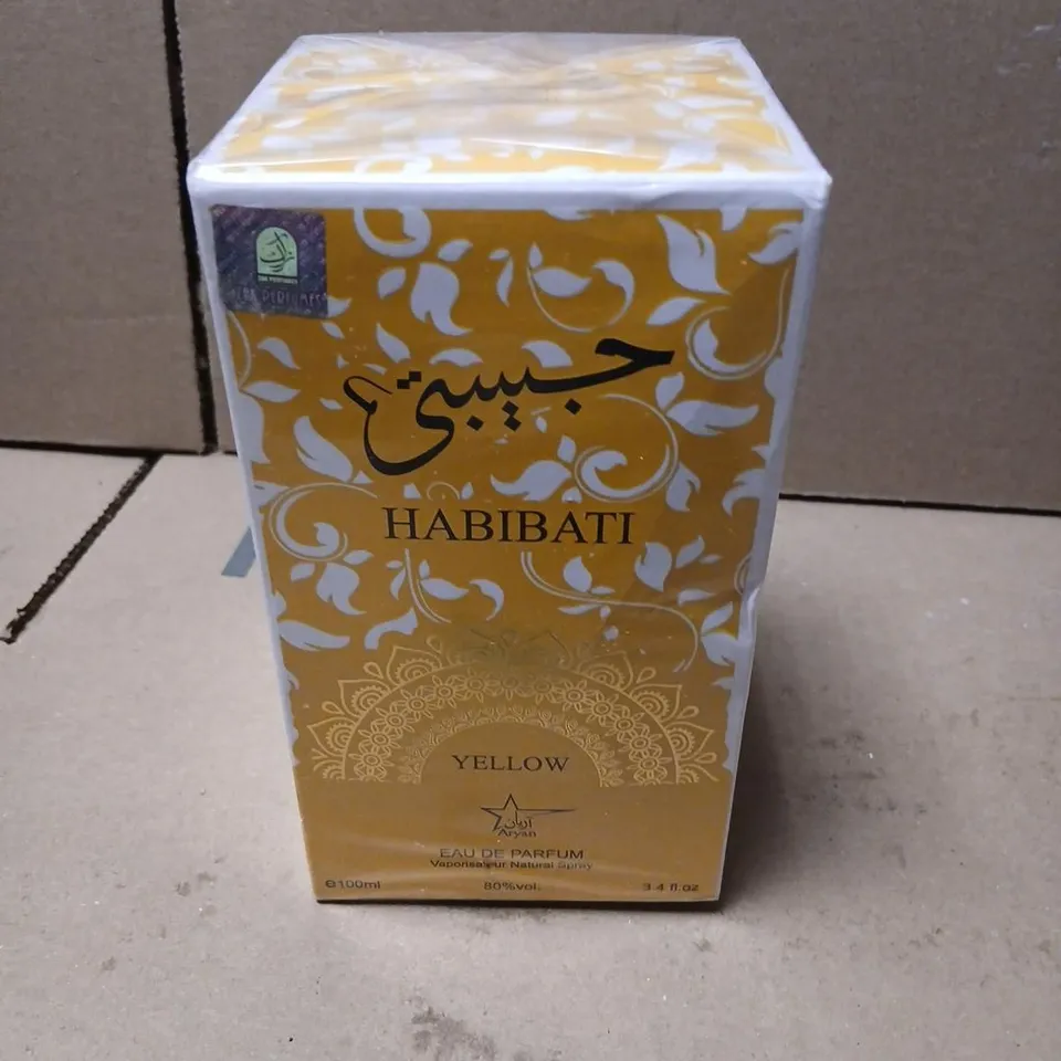 BOXED AND SEALED HABIBATI YELLOW 100ML EAU DE PARFUM