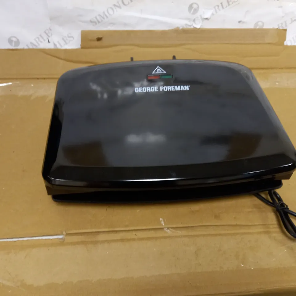 GEORGE FOREMAN FAT REDUCING GRILL