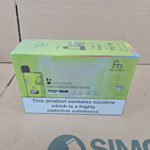 SEALED FUMOT MATE POD REPLACEABLE PODS MULTI PACK - KIWI PASSION FRUIT GUAVA