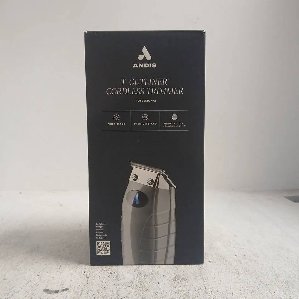 ANDIS T-OUTLINER CORDLESS TRIMMER PROFESSIONAL