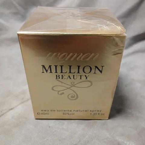 BOXED AND SEALED WOMEN MILLION BEAUTY EAU DE TOILETTE 40ML