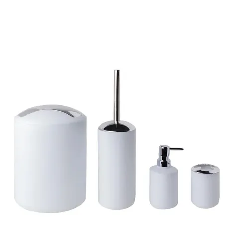 BOXED CATHELYNE BATHROOM ACCESSORY SET (1 BOX)