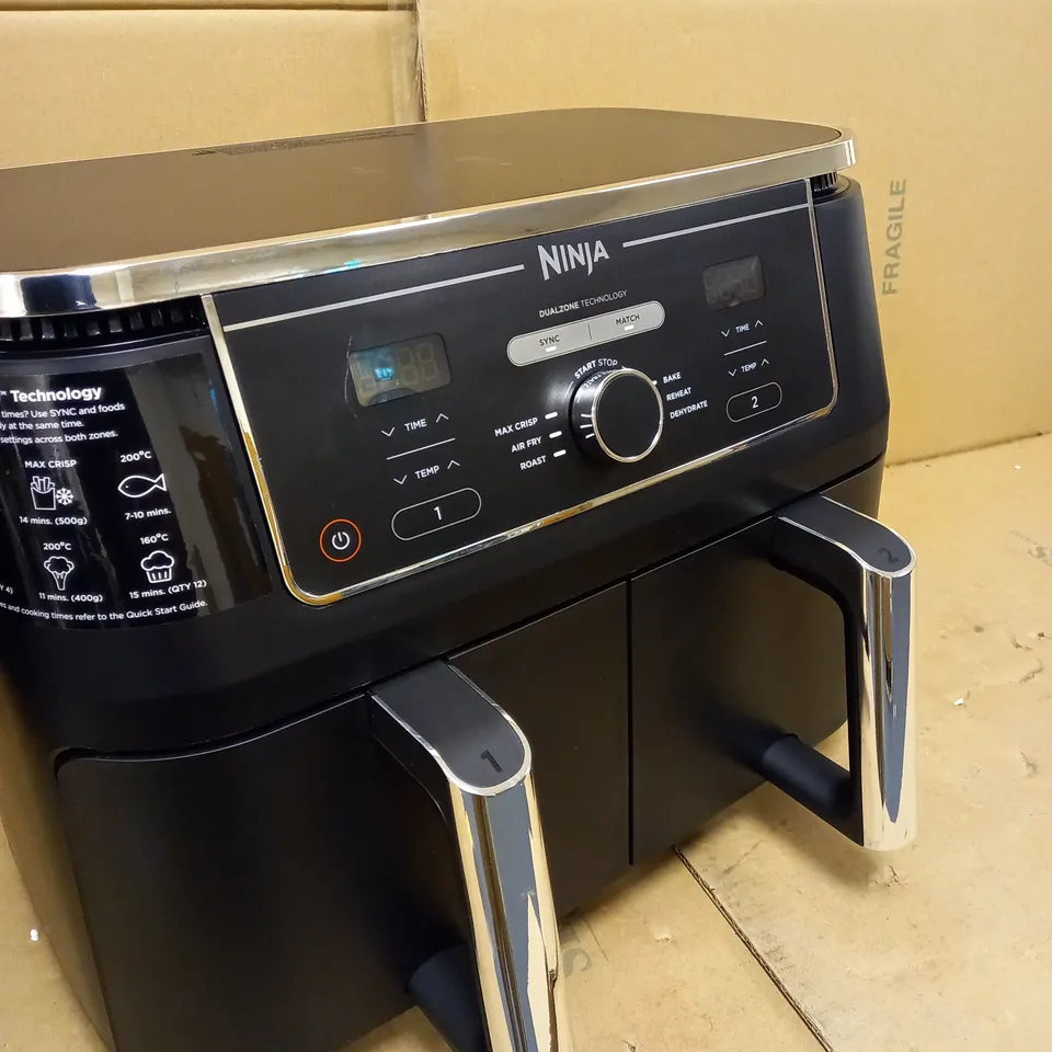 NINJA FOODI MAX DUAL ZONE AIR FRYER