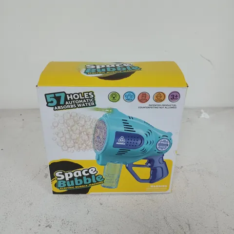 BOXED SPACE BUBBLE ELECTRIC BUBBLE MACHINE IN PINK