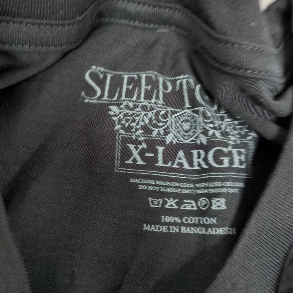 SLEEP TOKEN T-SHIRT, BLACK, X-LARGE