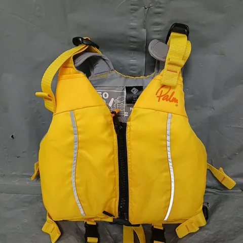 PALM PERSONAL FLOATATION DEVICE IN YELLOW - KIDS 6-10 YEARS