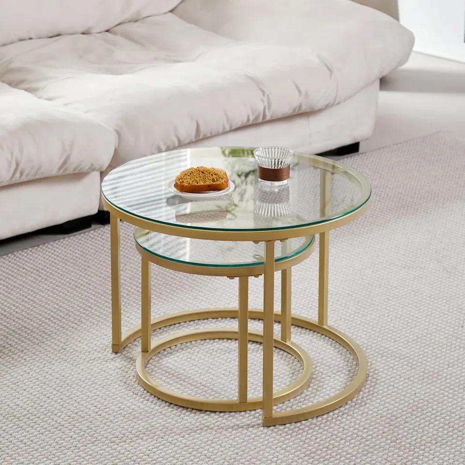 BOXED AGATHO COFFEE TABLE (SET OF 2) 