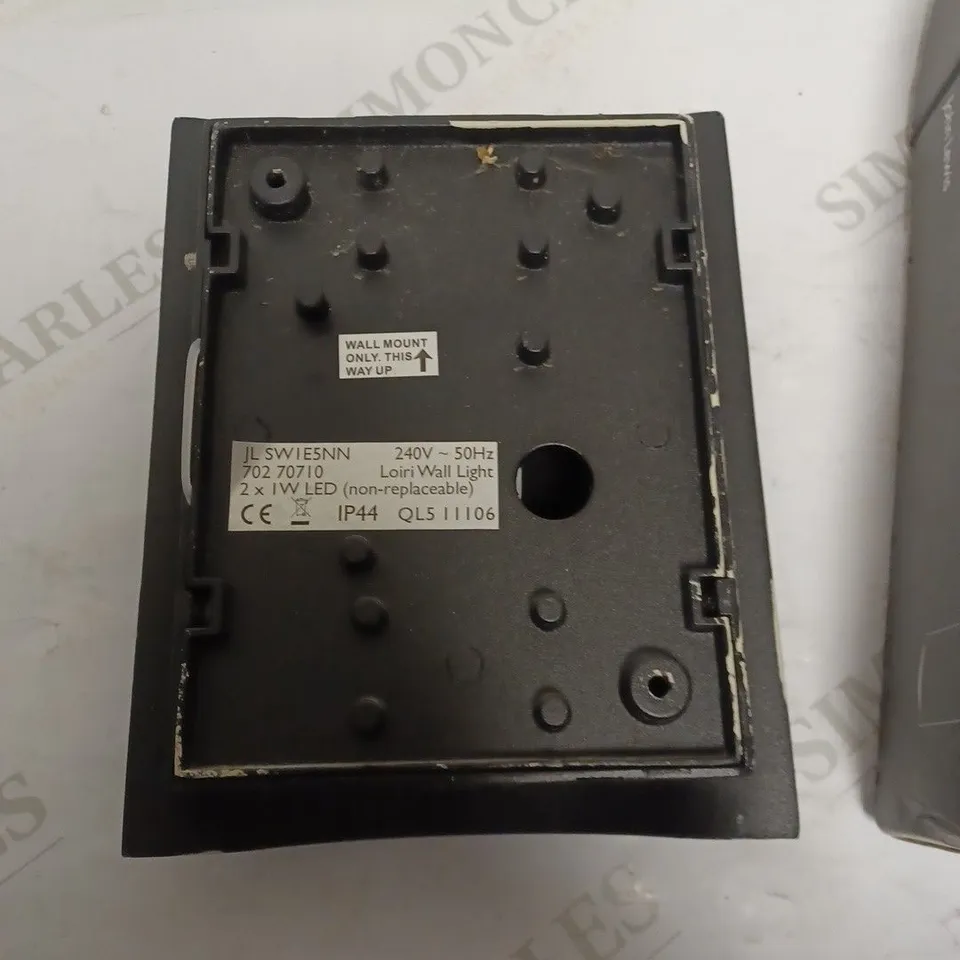 JOHN LEWIS ;ED OUTDOOR WALL LIGHT