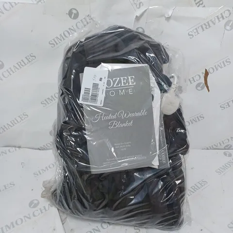 COZEE HOME HEATED TV BLANKET IN CHOCOLATE
