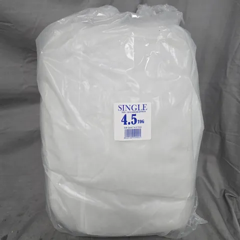 BAGGED 4.5 TOG SINGLE QUILT
