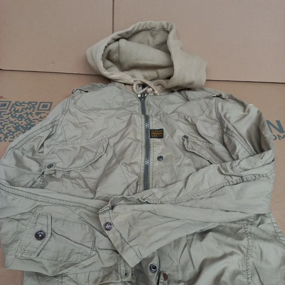 G-STAR RAW FIELD JACKET – KHAKI, MEN'S, SIZE XL