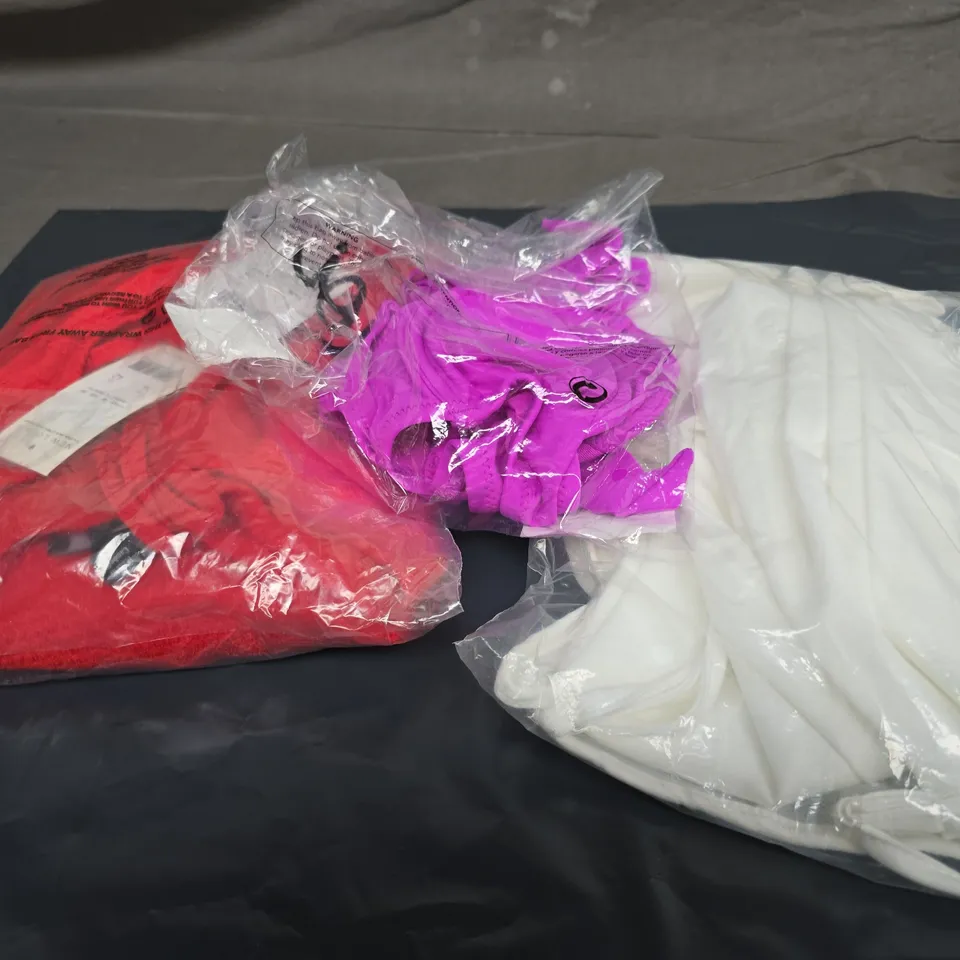 BOX OF APROX 20 ASSORTED ITEMS OF CLOTHING IN VARIOUS SIZES, STYLES AND COLOURS - COLLECTION ONLY