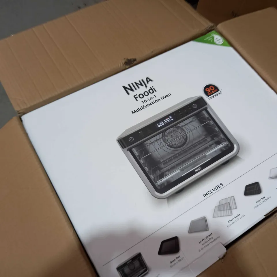 BOXED NINJA FOODI 10-IN-1 MULTIFUNCTION OVEN
