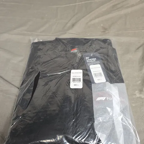 FORMULA 1 BLACK HOODIE SIZE L
