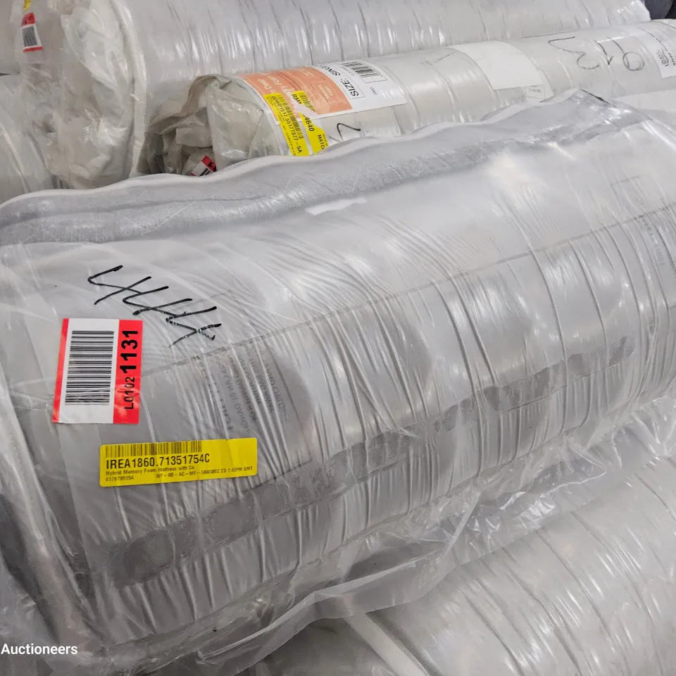 QUALITY BAGGED HYBRID MEMORY FOAM 2'8" MATTRESS