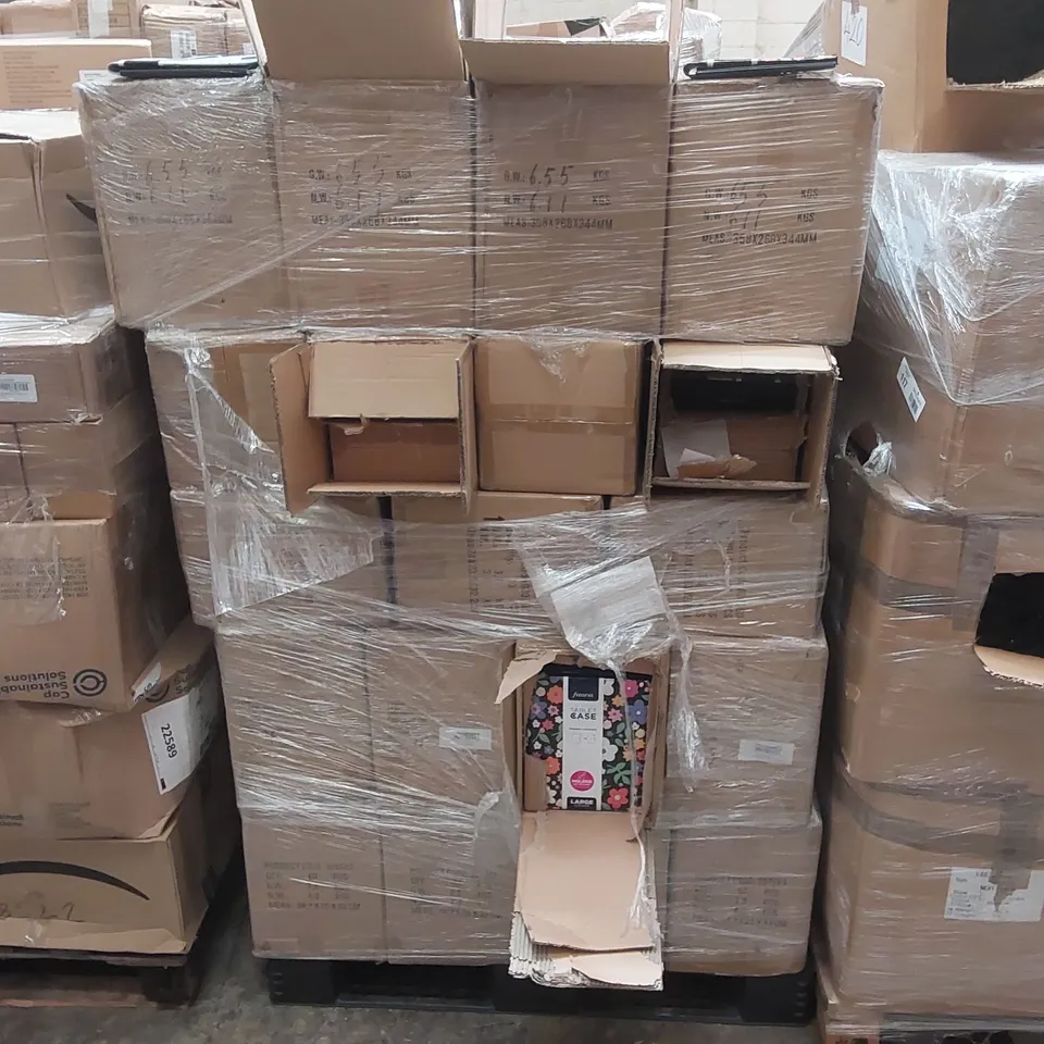 PALLET CONTAINING A VERY LARGE QUANTITY OF TABLET CASES ECT