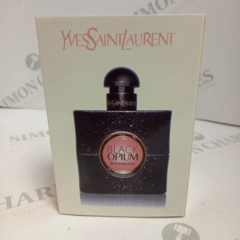  BOXED AND SEALED YVES SAINT LAURENT BLACK OPIUM EAU DE PARFUM 90ML