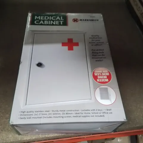 BOXED MEDICAL CABINET 