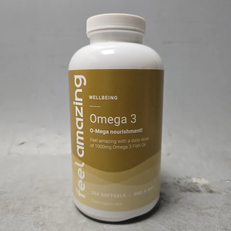 FEEL AMAZING WELLBEING OMEGA 3 