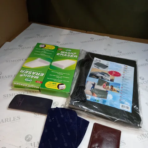ASSORTED CLOTHING AND HOUSEHOLD ITEMS