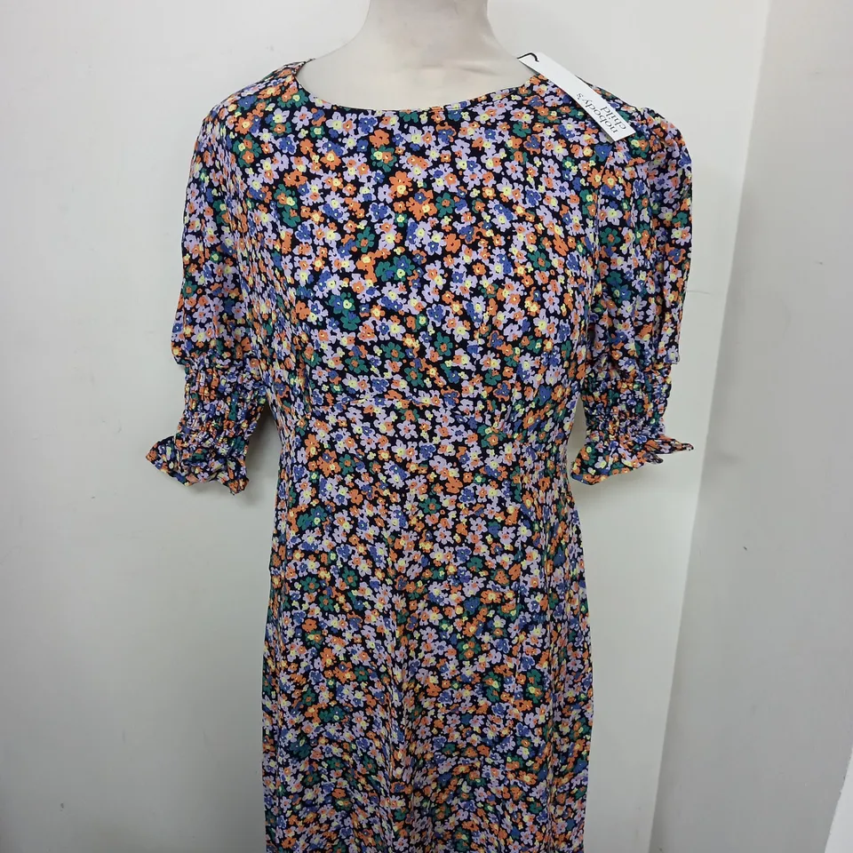 NOBODYS CHILD LENZING LUNA MIDI DRESS SIZE 10