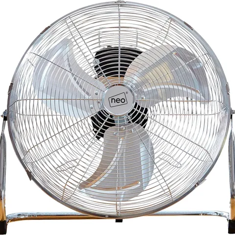 BOXED NEO 16'' HIGH VELOCITY BLACK FLOOR GYM FAN (1 BOX)