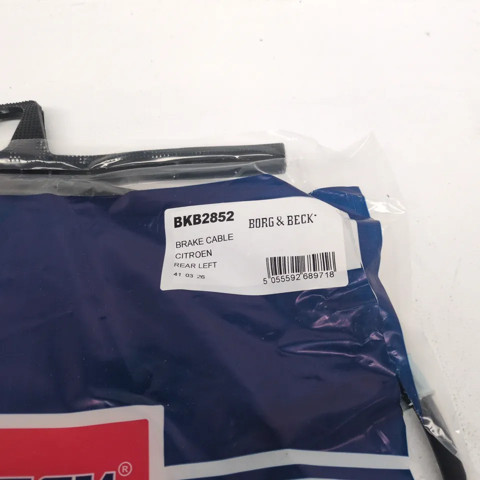 BORG AND BECK BRAKE CABLE CITREON REAR LEFT